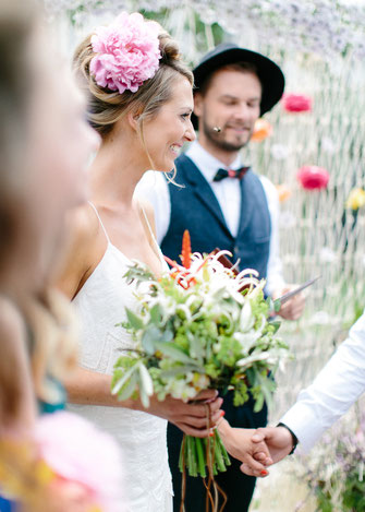 Hochzeitsfotograf München: Birgit Hart | Boho-Styleshooting im Botanikum München | Strauß & Fliege