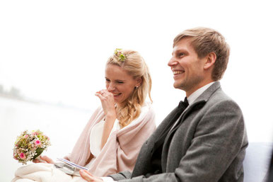 Hochzeit am Meer mit Hochzeitsrednerin von Strauß & Fliege