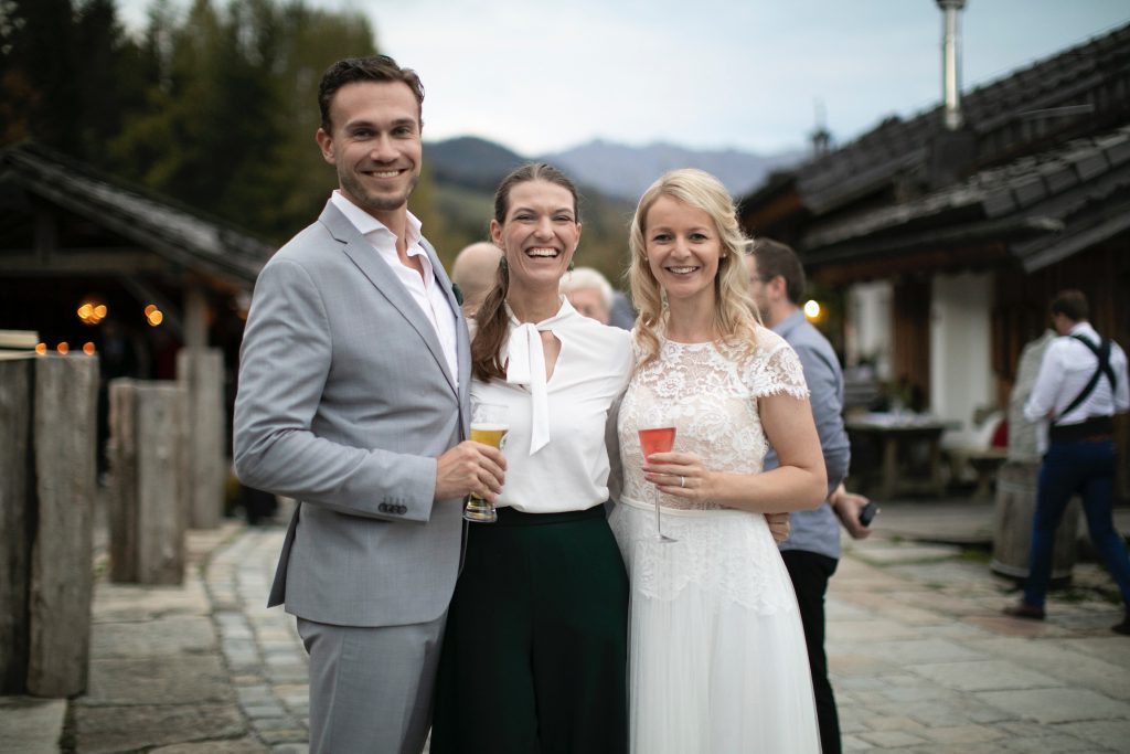 Nach der freien Trauung mit Marina von Strauß & Fliege in München
