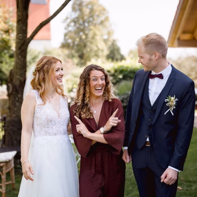 Freie Trauung mit Rednerin Carolin Imgrund auf dem Hof Nr