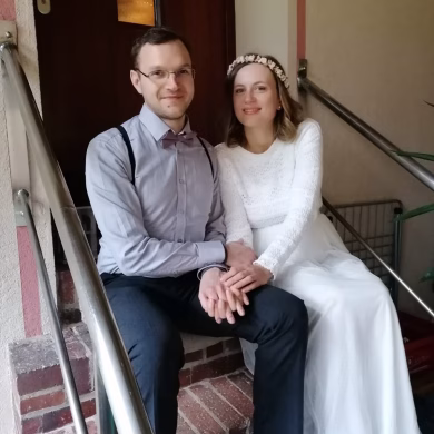 Freie Trauung und Tiny Wedding im Dorchetal in Brandenburg | Traurednerin Katharina Göbel | Strauß & Fliege