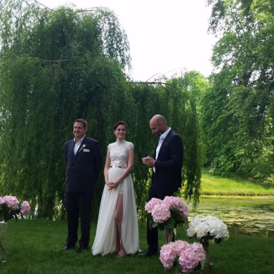 Freie Trauung auf Schloß Neuhardenberg | Trauredner Kjel Fiedler | Strauß & Fliege