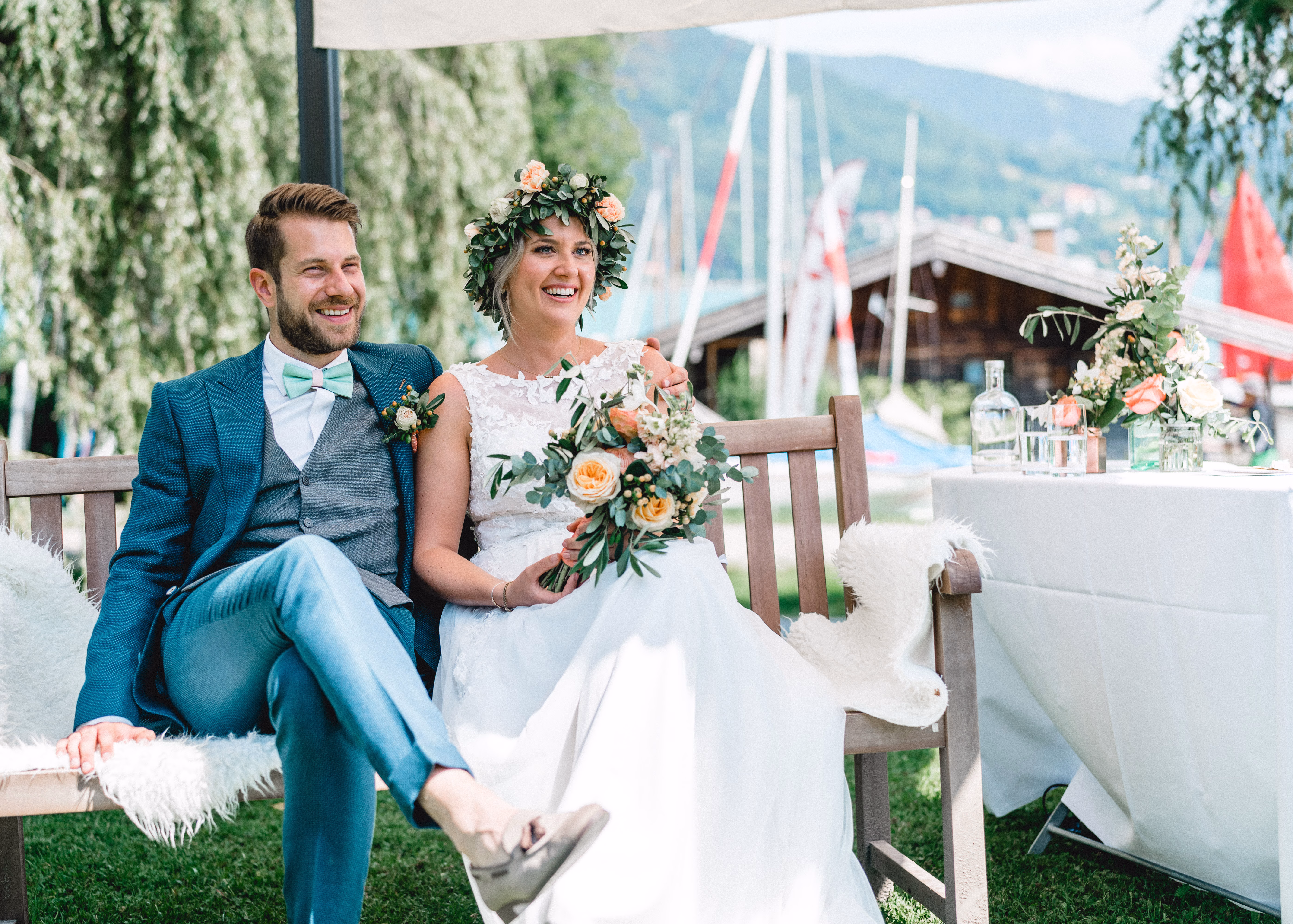 Hochzeit planen | Details wie Dekoration, Blumen und Kuchen | Strauß & Fliege