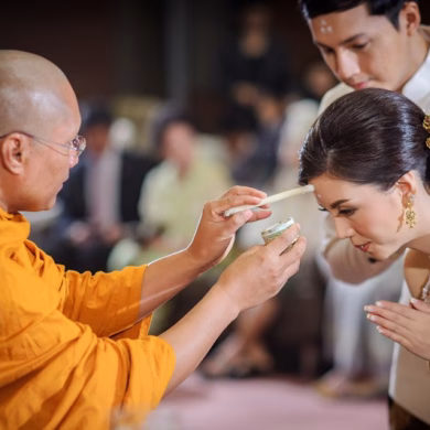 International free wedding ceremony with ceremony masters of Strauß & Fliege